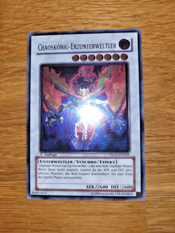 Yugioh CHAOSKONIG-ERZUNTERWELTLER tshd-de041 Ultimate Rare deutsch 1. Auflage - Image 1