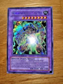 Yu-Gi-Oh! Elementarheld Plasma Vice Secret Rare CT04-DE006 Deutsch Promo - Image 1