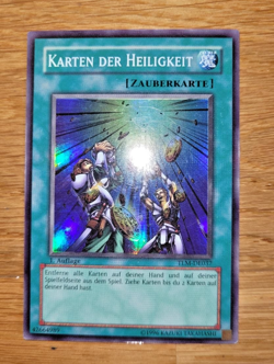 YU-GI-OH! Karten der Heiligkeit - Super Rare - 1.Auflage - Deutsch TLM-DE037 - Image 1