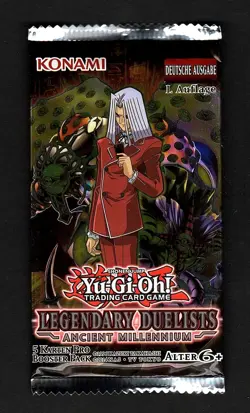 YuGiOh - Legendary Duelist - Booster - Ancient Millennium - Deutsch - Neu - Image 1