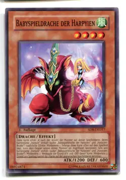 Yu-Gi-Oh! Babyspieldrache der Harpyien Common SD8-DE017 - Image 1