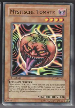 YU-GI-OH Mystische Tomate Common 5DS1-DE017 - Image 1