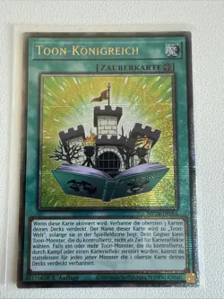 Yu-Gi-Oh! Toon Konigreich MP24 Quarter Century Secret Rare Near Mint 1. Auflage - Image 1