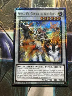 SILVERA, WOLF TAMER OF THE WHITE FOREST * QUARTER CENTURY INFO-EN038 QCR YUGIOH! - Image 1