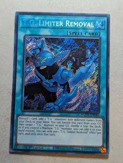 YUGIOH TCG Age of Overlord - T.G. Limiter Removal AGOV-EN049 - Image 1