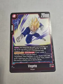 Dragon Ball Super Card Game #FB08-022 Vegeta - Image 1