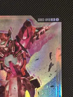 Gundam Exia (Trans-Am) Unit 003-046 Suppression Gundam War TCG Card - Image 3