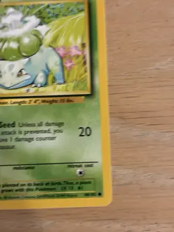 Bulbasaur 44/102 - Common 1999 English Base Set Pokemon Card - Near Mint NM - Image 4