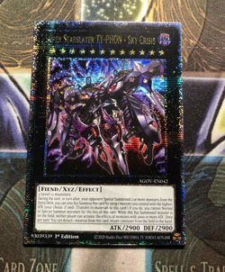 * SUPER STARSLAYER TY-PHON - SKY CRISIS * QUARTER CENTURY AGOV-EN042 QCR YUGIOH! - Image 1