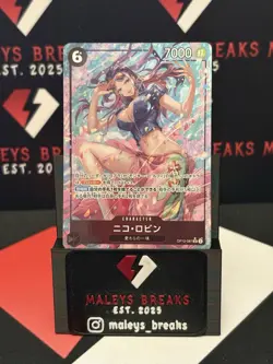 Nico Robin (Alt) OP12-087 SR Legacy of the Master ONE PIECE Card Japanese NM - Image 1