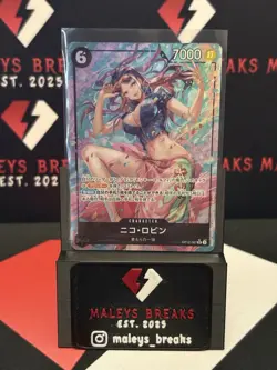 Nico Robin (Alt) OP12-087 SR Legacy of the Master ONE PIECE Card Japanese NM - Image 3