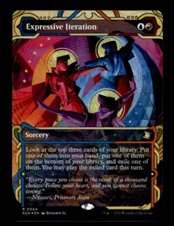 Expressive Iteration 64 Secrets of Strixhaven: Mystical Archive MtG Foil NM - Image 1