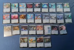 Final Fantasy MtG Complete Common & Uncommon Set x4 + MORE! NO CIDS 🔮 Plz READ - Image 3