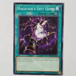 Magician's Left Hand - MP18-EN013 - NM/VLP - Common - 1st ed - Yugioh - Image 1