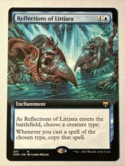 MTG / Reflections of Littjara / KHM / #347 / Regular (Extended Art) / Rare / NM - Image 1