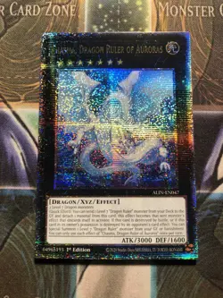 *** CHASMA, DRAGON RULER OF AURORAS *** QUARTER CENTURY ALIN-EN047 YUGIOH! - Image 1
