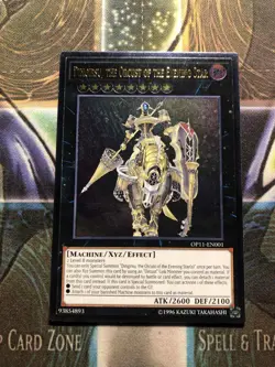 *** DINGIRSU, ORCUST OF THE EVENING STAR *** ULTIMATE RARE OP11-EN001 YUGIOH! - Image 1