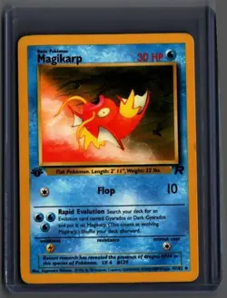 Magikarp 47/82 Uncommon Team Rocket Pokemon 1st Edition - Image 1