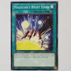 Magician's Right Hand - MP18-EN012 - NM/VLP - Common - 1st ed - Yugioh - Image 1