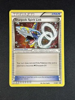Pokemon TCG - Sharpedo Spirit Link XY201 - XY BLACK STAR PROMO - Near Mint - Image 1