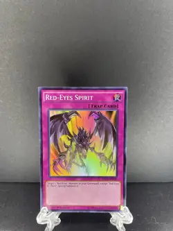 Yugioh! Red-Eyes Spirit DRL2-EN020 Super Rare 1st Edition NM - Image 1