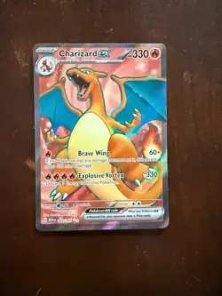 Charizard ex 183/165 Ultra Rare - Pokemon 151 2023 ENGLISH - NM PACK FRESH - Image 1