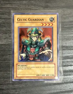 Yu-Gi-Oh! Celtic Guardian LOB-007 Legend of Blue Eye White Dragon Super NM - Image 1