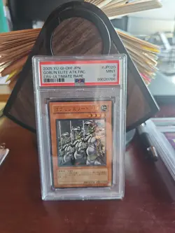 2005 Yu-Gi-Oh JPN Goblin Elite ATK. Frc. Ultimate Rare PSA 9 - Image 1