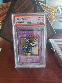 2005 YuGiOh! E-Hero Tempest EEN-JP034 Ultimate Rare Yu-Gi-Oh Japanese - Image 1