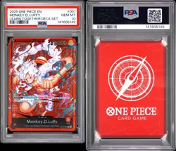 Nami Luffy One Piece Learn Together Psa 10 Sequential Set - Image 2
