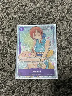 O-Nami OP05-062 Special Holo Character Card - Awakening New Era (With Sleeve)! - Image 2