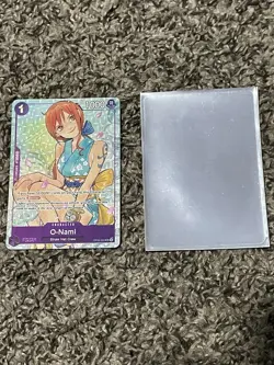 O-Nami OP05-062 Special Holo Character Card - Awakening New Era (With Sleeve)! - Image 3