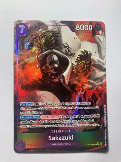 Sakazuki (Alternate Art) OP16-065 The Time of Battle Foil NM - Image 1