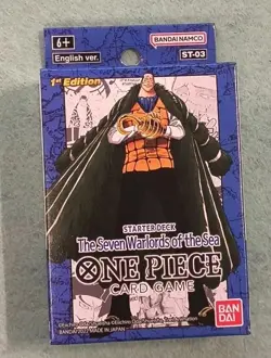 One Piece Card Game 1st Edition ST03 Starter Deck The Seven Warlords Of The Sea - Image 1