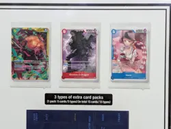 One Piece Card Game : Learn Together Deck Set - 3 Decks & cases + playmat [NEW] - Image 4
