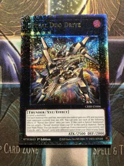 *** RYZEAL DUO DRIVE *** QUARTER CENTURY SECRET RARE CRBR-EN006 YUGIOH - Image 1