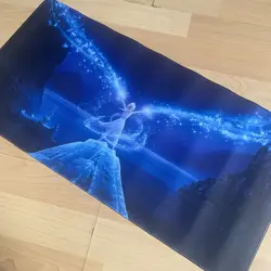 Frozen Elsa Rubber Playmat Play Mat Disney Lorcana Tcg Trading Card Game - Image 1