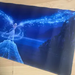 Frozen Elsa Rubber Playmat Play Mat Disney Lorcana Tcg Trading Card Game - Image 3