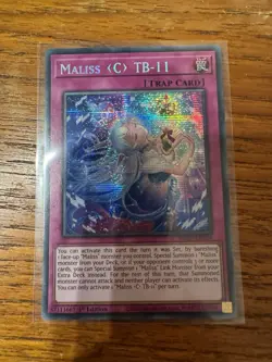 Maliss [C] TB-11 - MP25-EN129 - Prismatic Secret Rare YuGiOh - Image 1