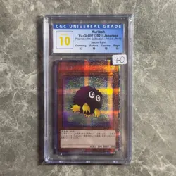 Kuriboh Alt Art *PRISTINE 10* Secret Rare PAC1-JP010 Prismatic Collection YuGiOh - Image 1