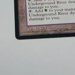 LP MTG Magic: The Gathering Underground River Ice Age Regular 1995 - Image 3
