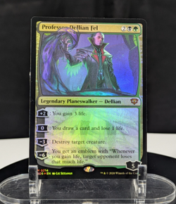 MTG Professor Dellian Fel FOIL NM Secrets of Strixhaven SOS #0214 Mythic Rare - Image 1