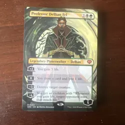 Professor Dellian Fel (Borderless) Secrets of Strixhaven Regular - Image 1
