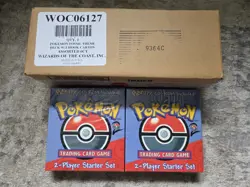 Pokemon WOTC Sealed Theme Deck Case & 2x CD ROM Decks - Image 1