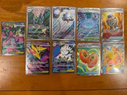 Pokemon TCG - Mega Evolution EX Ultra Rare / Illustration Rare Lot - 9 Cards NM - Image 1