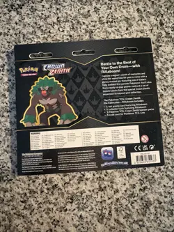 Pokemon Crown Zenith Rillaboom Pin Collection - Image 2