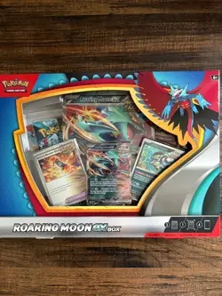 Sealed Pokemon TCG Roaring Moon ex Box Promo Oversized Card EN 2023 - Image 1
