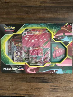 Sealed Pokemon TCG Sword & Shield Venusaur VMAX Battle Box Promo EN 2021 - Image 1