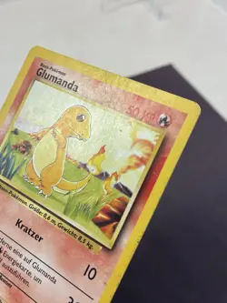 Pokemon Base Set GERMAN Charmander / Glumanda 46/102 (Damaged) FREE SHIPPING - Image 5