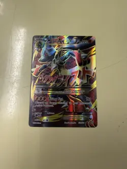 Pokemon TCG M Lucario EX 55a/111 Furious Fists Holo Full Art Ultra Rare Card - Image 1